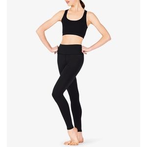 NWT NATALIE DANCEWEAR COMPRESSION WORKOUT LEGGINGS